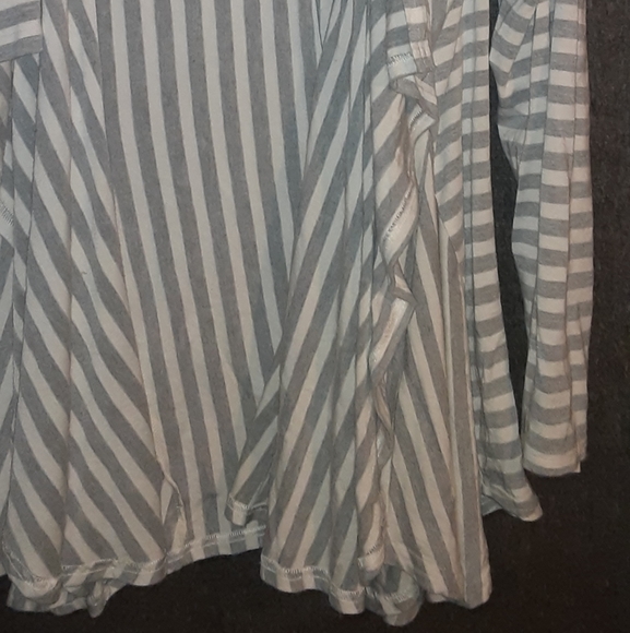 Niche XL striped cardigan gray white - Picture 7 of 7